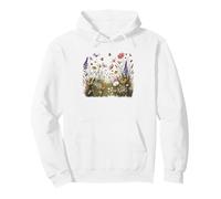 Wildflower Meadow Maker Hummingbird Native Flower Planter Pullover Hoodie