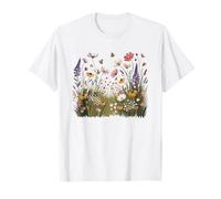 Wildflower Meadow Maker Hummingbird Native Flower Planter T-Shirt