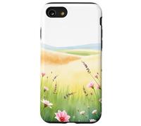 Wildflower Meadow Soft Bloom Field Scenic Landscape Case for iPhone SE (2020) / 7/8