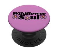 Wildflower Soul Flowers Illustration Spring PopSockets Adhesive PopGrip