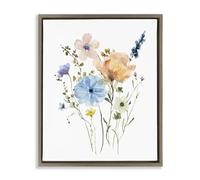 Wildflower Sprig Botanical, 16 x 20 Inch Canvas in Floater Frame