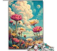 Wildflower Summer 2000 Piece Jigsaw Puzzles for Adults, Learning Educational Toys Family Games with Matching Poster And Trivia Sheet (70x100cm)