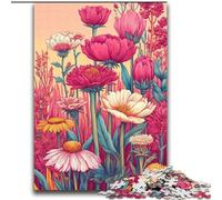 Wildflower Summer Adult Jigsaws 2000 Pieces Difficult, Challenging Game And Family Play Artists Collection, Fine Art for Age 14 Years Up (70x100cm)