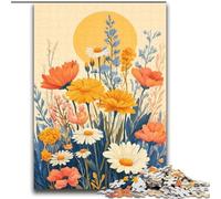 Wildflower Summer JigsawPuzzle 2000 Pieces for Teenagers, Suitable for Ages 14 And Up Family Fun It Is Ideal As A Gift for The Whole Family (70x100cm)