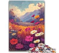 Wildflower Summer Puzzles for Adults And Teenagers, Educational Stress Relief Toy for Is Ideal As A Gift for The Whole Family 50x75cm