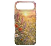 Wildflower Sunset Seamless Pattern | Meadow Floral Design Case for iPhone Air