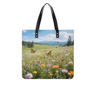 Wildflower Valley in Full Bloom Shoulder Bag Handbags Tote Bag