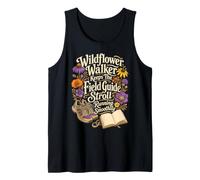 Wildflower Walker Keeps The Field Guide Stroll On Track Tank Top