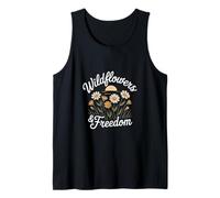 Wildflowers and Freedom Sunset Floral Tank Top