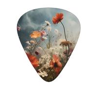 Wildflowers bloom Guitar paddles, bass guitar, electric guitar or Hawaii four strings (12 packs, thin, medium, heavy)