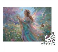 Wildflowers Blooming on The Grass, Charming Fairy Rätsel Für Erwachsene || 1000pcs (75x50cm) Puzzles Lernspiele Home Decor Puzzles