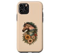 Wildflowers Boho Wild Horses Western Summer Country Case for iPhone 11 Pro