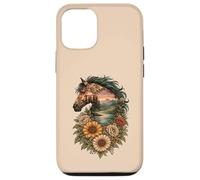 Wildflowers Boho Wild Horses Western Summer Country Case for iPhone 12/12 Pro