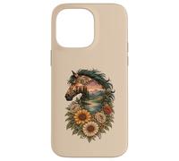 Wildflowers Boho Wild Horses Western Summer Country Case for iPhone 14 Pro Max