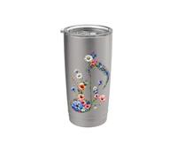Wildflowers Flower Musical Note Music Stainless Steel Insulated Tumbler