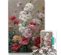 Wildflowers Oil Painting 1000 Piece Jigsaw Puzzle for Adults Teens,Challenging Game Gifts for Is Ideal As A Gift for The Whole Family (38x26cm)