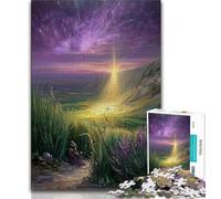 Wildflowers Oil Painting JigsawPuzzle 1000 Pieces for Adults,Challenging To Complete But Fun And Humorous Unique Home Decor And Gifts 38x26cm