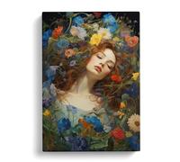 Wildflowers Renaissance Art Canvas Wall Art Print 30x20 Inch