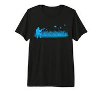 Wildfowler Marsh Swamp Shooting Wildfowling Premium T-Shirt