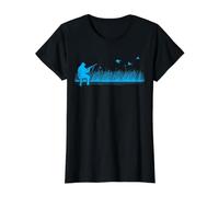 Wildfowler Marsh Swamp Shooting Wildfowling Value Graphic T-Shirt, Women, Black, L