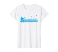 Wildfowler Marsh Swamp Shooting Wildfowling Value Graphic T-Shirt, Women, White, M