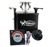 Wildgame Innovations Evolution Feeder 6V Analog Power Control Unit | Varmint-Proof Programmable Feeder Kit with 24 Available Feed Times & 30ft Feed Range