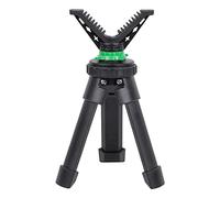 WILDGAMEPLUS Portable Shooting Tripod, Quick Shooting Stand, Adjustable Bench Stick, Compact and Lightweight Cast Aluminum, with 360 Degree Rotatable V-Stand T05