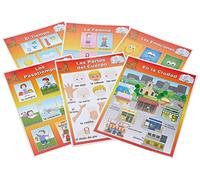 Wildgoose Education SP0007 Spanish Vocabulary Poster, Set 2 (Pack of 6)