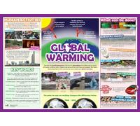 Wildgoose Education WG4337 Global Warming Poster, 100 cm x 70 cm