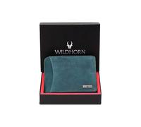 WILDHORN Classic Leather Wallet for Men (Blue Hunter)