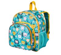 Wildkin 12-inch Kids Backpack - Padded, Adjustable, Ideal for Daycare & Travel (Party Animals)