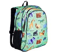 Wildkin 15-Inch Kids Backpack for Boys & Girls, Perfect for Early Elementary, Backpack for Kids Features Padded Back & Adjustable Strap, Ideal for School & Travel Backpacks (Wild Animals)