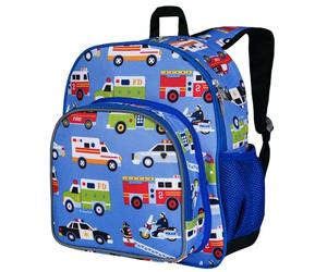 Wildkin 40111 Olive Kids Heroes 12 Inch Backpack, Pack 'N Snack