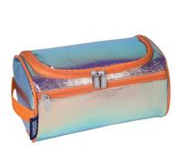 Wildkin Boys Girls Toiletry Bag Ideal for School, Weekend or Overnight Travel, Shimmering orange, Einheitsgröße, Toiletry bag