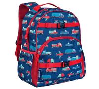 Wildkin ECO rPET 15-inch Kids Backpack - Sustainable, Padded, Adjustable - Transportation