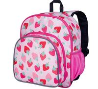 Wildkin Kids 12-Inch Toddler Backpack - Lightweight School Bag for Daycare & Travel, Ages 3-7, Strawberry Patch, 12 Inch, Girls Backpack