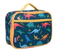Wildkin Kids Insulated Lunch Box Bag for Boys and Girls, Perfect Size for Packing Hot or Cold Snacks for School and Travel, Measures x 7 x Inches, BPA-Free, Olive Kids (Jurassic Dinosaurs)