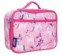 Wildkin Kids Insulated Lunch Box Bag for Boys and Girls, Perfect Size for Packing Hot or Cold Snacks for School and Travel, Measures x 7 x Inches, BPA-Free, Olive Kids (Magical Unicorns)