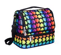Wildkin Kids Insulated Two Compartment Lunch Bag For Boys And Girls, Perfect Size For Packing Hot Or Cold Snacks For School And Travel, Patterns Coordinate With Our Backpacks And Duffel Bags