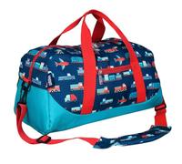 Wildkin Kids Overnighter Duffel Bags for Boys & Girls, Measures 18 x 9 x 9 Inches Duffel Bag for Kids, Carry-On Size & Ideal for School Practice or Overnight Travel, BPA-Free (Transportation)