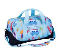 Wildkin Kids Overnighter Duffel Bags for Boys & Girls, Perfect for Early Elementary Sleepovers Duffel Bag for Kids, Carry-On Size & Ideal for School or Overnight Travel Bag (Surf Shack)