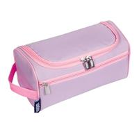 Wildkin Toiletry Bag for Boys and Girls, Stay Organized on The Go with Our Spacious and Multifunctional Toiletry Bags, Ideal for School, Weekend or Overnight Travel, Lilac, Standard Size, Spacious