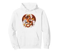 Wildland Firefighter Chasing Fire Dramatic Art Chaser Pullover Hoodie