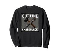 Wildland Firefighter Hotshot Cut Line Chase Black Sweatshirt