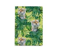 Wildlife A5 Notebook - Journal with Lined Pages by Lola Design x ZSL (Tiger)
