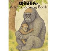 Wildlife Adult Coloring Book