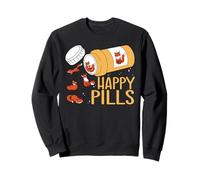 Wildlife Animal Fox Happy Pills Wild Animal Foxes Sweatshirt