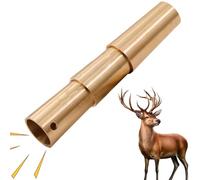 Wildlife Attractor - 8cm Deer Clay Tool Hunting Whistle Compact Survival Aid Durable Outdoor Equipment for Hunters | Animal Noise Generator for Trekking, Camping, Adventure, Exploration