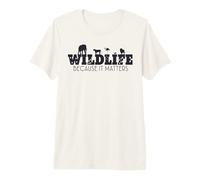 Wildlife Because It Matters Save Our Planet Trees Earth Day Premium T-Shirt
