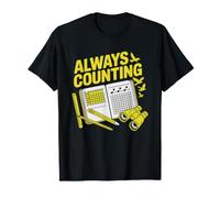 Wildlife Biologist Species Census Tally Counting Populations T-Shirt